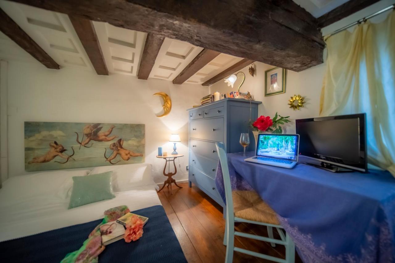 Wonderful Romantic Studio Ponte Vecchio Area Florens Exteriör bild