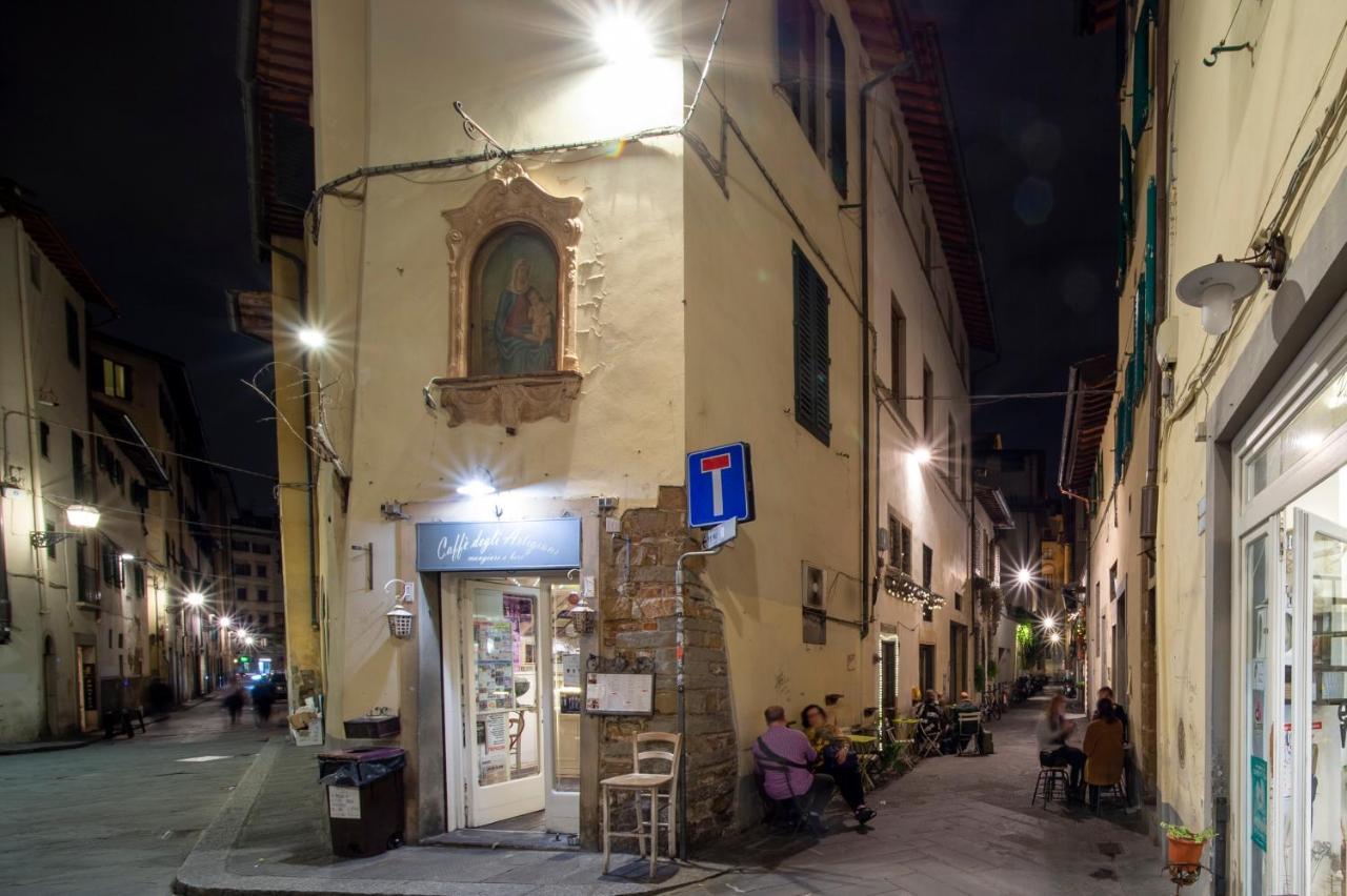 Wonderful Romantic Studio Ponte Vecchio Area Florens Exteriör bild